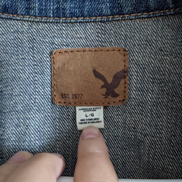 American Eagle Denim Jacket - Picture 4 of 6